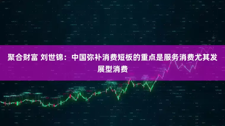 聚合财富 刘世锦：中国弥补消费短板的重点是服务消费尤其发展型消费